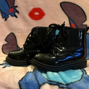 Black Kids Boots